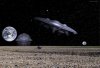 Prospektoren landen auf dem Mond eines Doppelplaneten