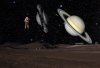 Ein größerer Asteroid durchquert das Saturnsystem. Ein Fressen für die Ring-Prospektoren, die sofort auf ihm landen, um nach verwertbaren Mineralien und Metallen zu suchen.