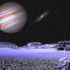 Cat Summer und seine Crew sind auf dem Jupitermond Europa gelandet, wo sie eine gewaltige Kuppel entdeckten. Der Bordingenieur Karamanlis hat den Rover der SUNBURST für eine Expedition klargemacht.